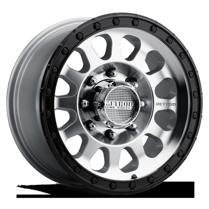 MR315, 18x9, +18mm Offset, Gloss Black Lip, Method Race Wheels-1
