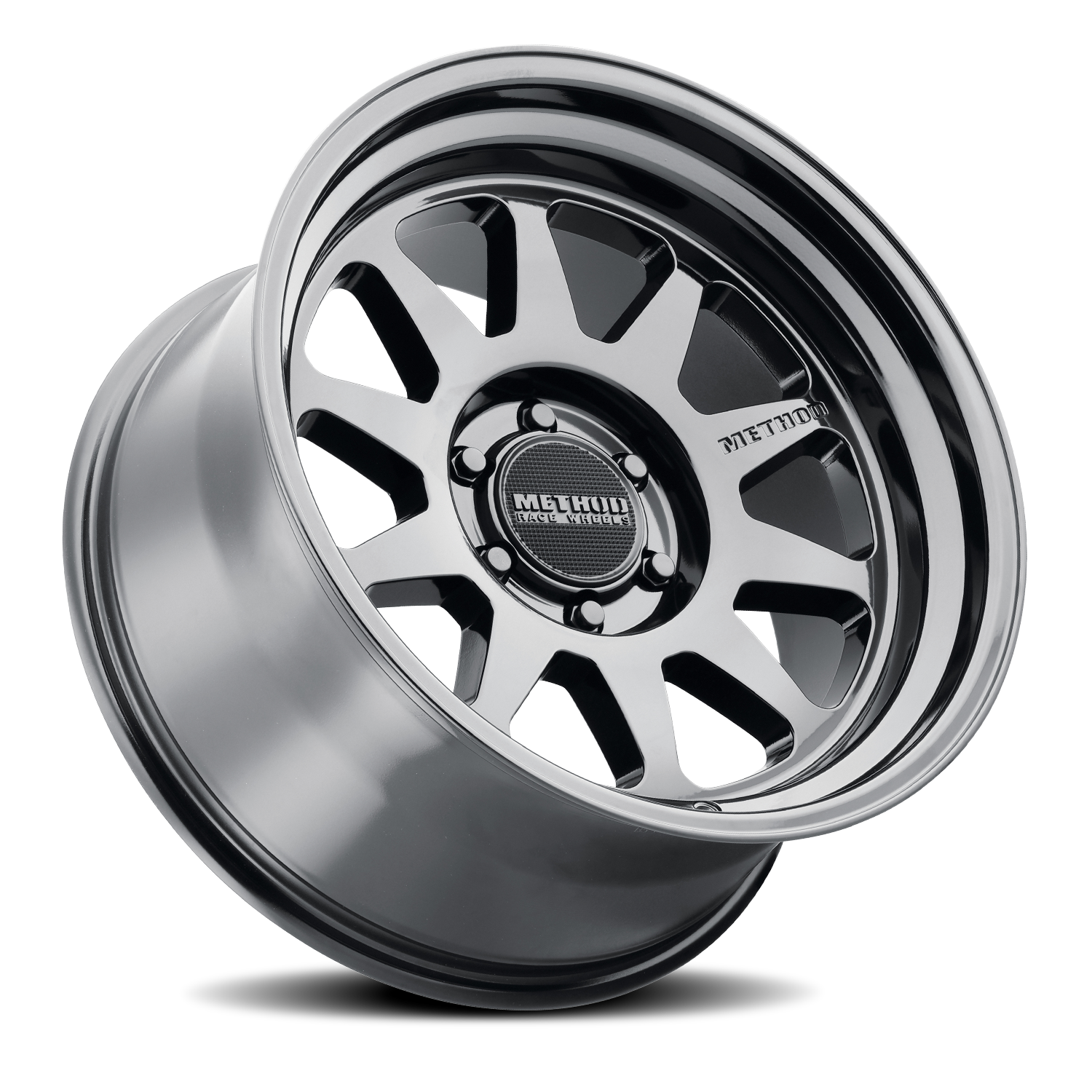 Aluminum 20x10 MR316 Gloss Black GB Method Race Wheels-13
