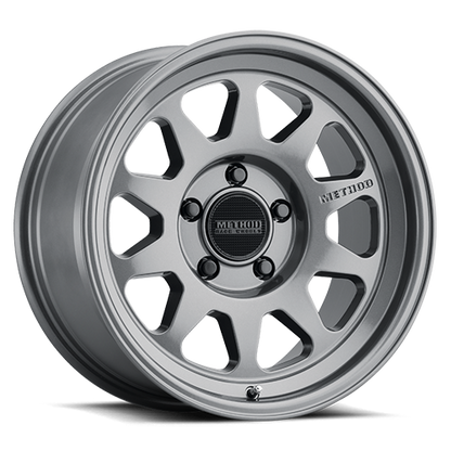 Aluminum 18x9 MR316 Gloss Titanium TT Method Race Wheels-3