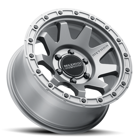 Aluminum 20x9 MR317 Matte Titanium GY Method Race Wheels-10