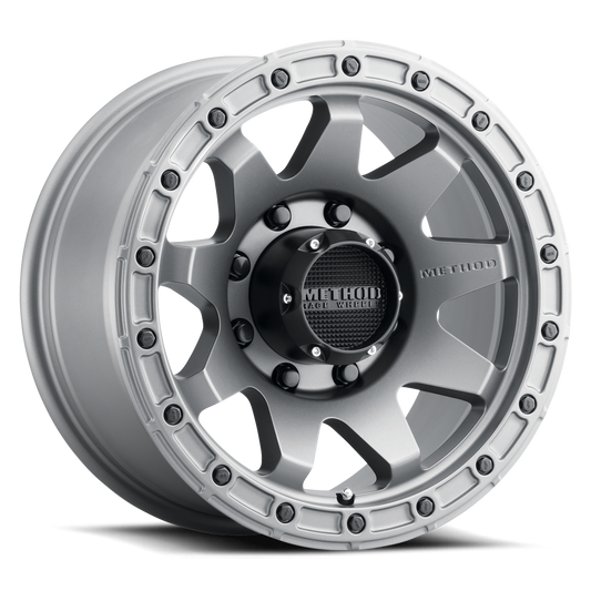 Aluminum 20x9 MR317 Matte Titanium GY Method Race Wheels