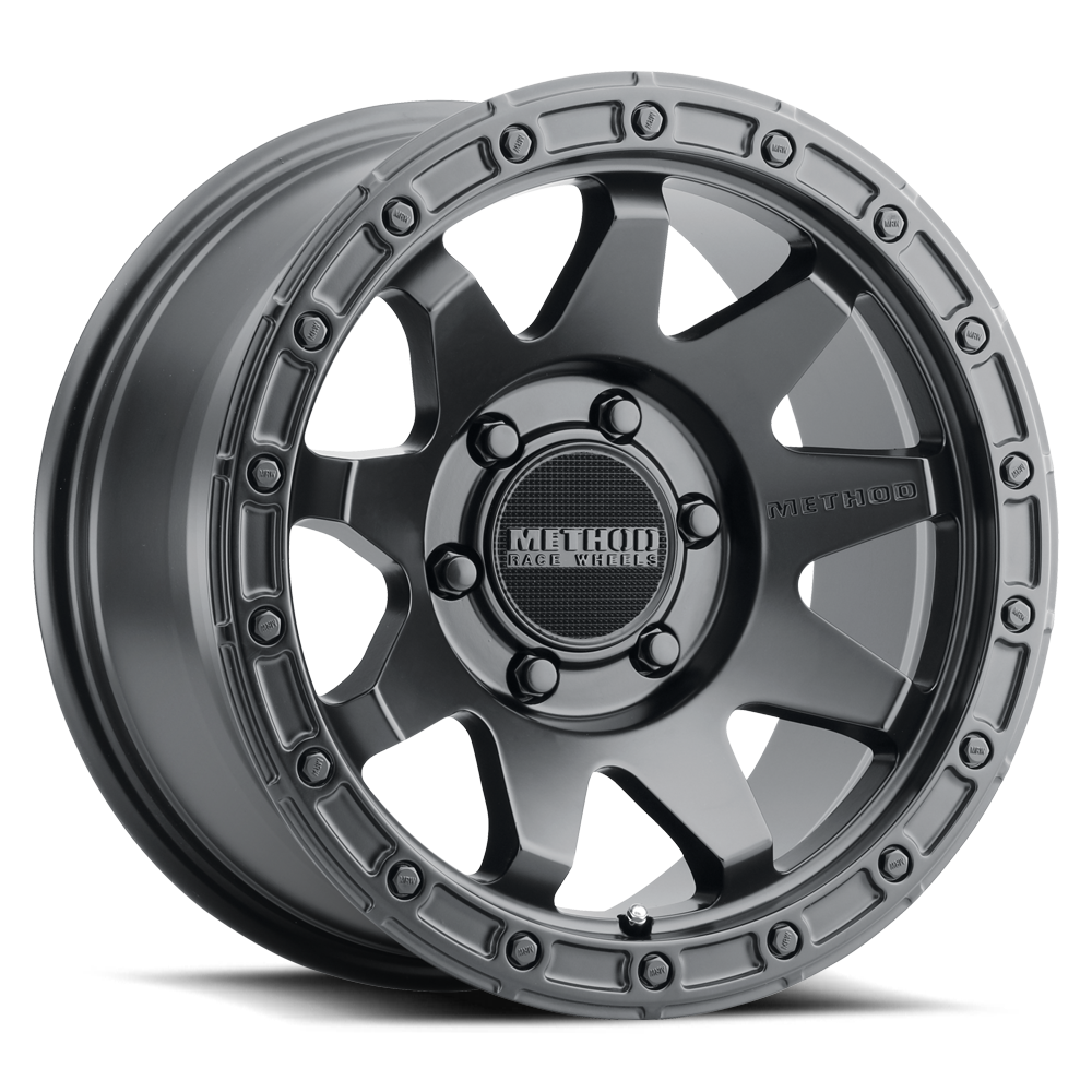 Aluminum 18x9 MR317 Matte Black MB Method Race Wheels-15