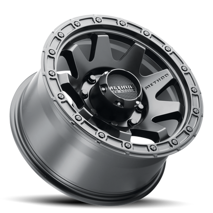 Aluminum 18x9 MR317 Matte Black MB Method Race Wheels-7