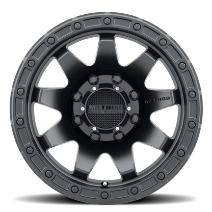 Aluminum 18x9 MR317 Matte Black MB Method Race Wheels-5