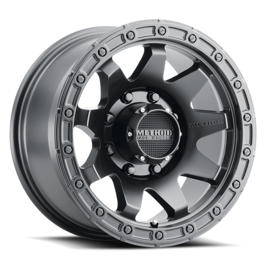 Aluminum 18x9 MR317 Matte Black MB Method Race Wheels