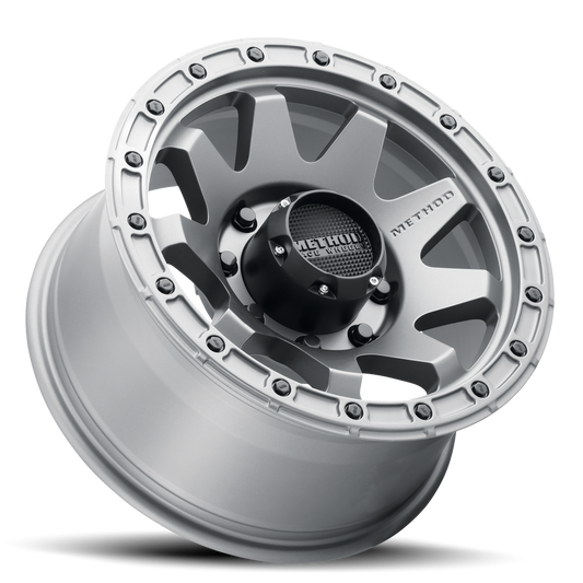 Aluminum 18x9 MR317 Matte Titanium GY Method Race Wheels-1