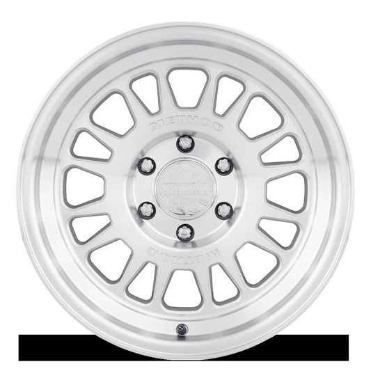 MR318, 17x8.5, Machined Clear Coat, Method Race Wheels