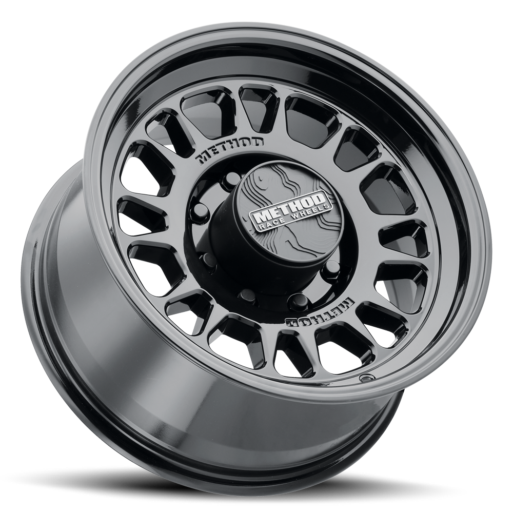 Aluminum 18x9 MR318 Gloss Black GB Method Race Wheels-7