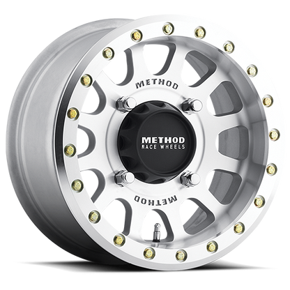 Aluminum 15x7 MR401 Beadlock UTV Raw Machined SL Method Race Wheels-2