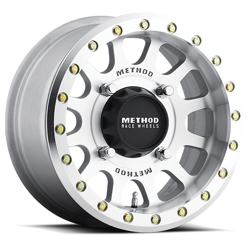 Aluminum 15x7 MR401 Beadlock UTV Raw Machined SL Method Race Wheels