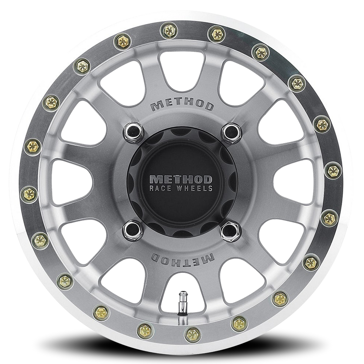 Aluminum 15x7 MR401 Beadlock UTV Raw Machined SL Method Race Wheels-1