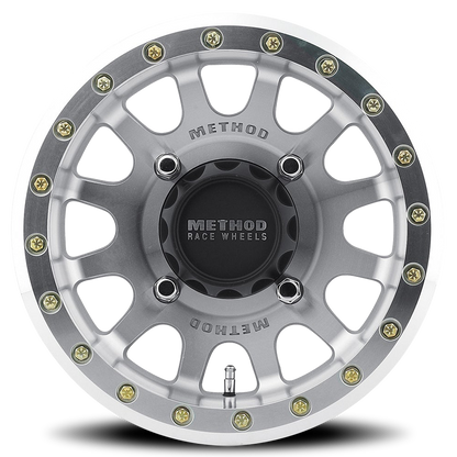 Aluminum 15x7 MR401 Beadlock UTV Raw Machined SL Method Race Wheels-1