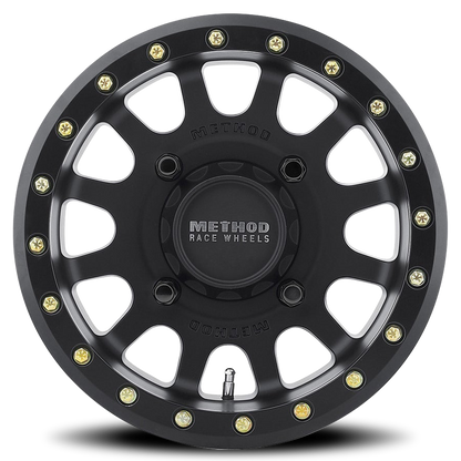 Aluminum 15x7 MR401 Beadlock UTV Matte Black MB Method Race Wheels-5
