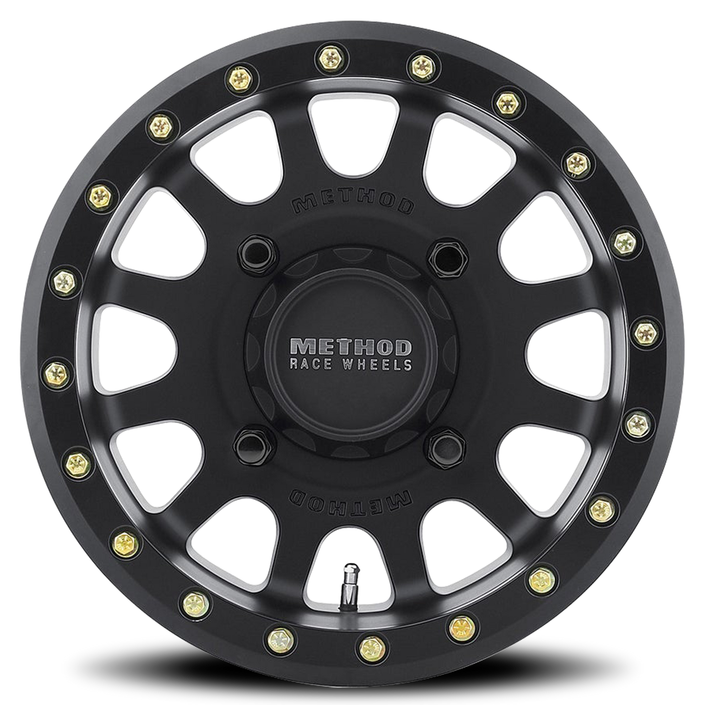Aluminum 15x7 MR401 Beadlock UTV Matte Black MB Method Race Wheels-3