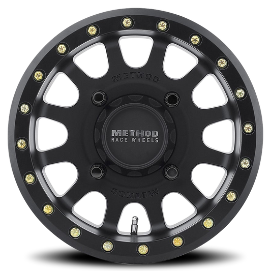 Aluminum 15x7 MR401 Beadlock UTV Matte Black MB Method Race Wheels-1