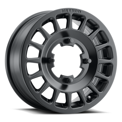 Aluminum 15x6 MR407 Bead Grip UTV Matte Black MB Method Race Wheels-6