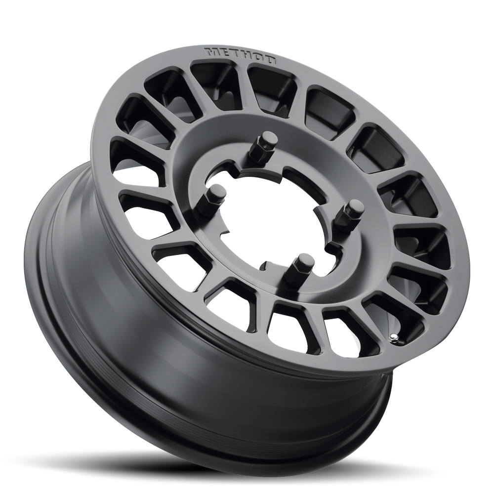Aluminum 15x6 MR407 Bead Grip UTV Matte Black MB Method Race Wheels-7
