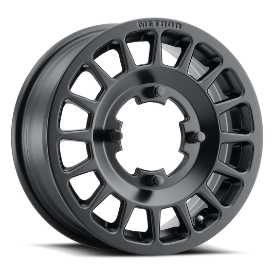 Aluminum 15x6 MR407 Bead Grip UTV Matte Black MB Method Race Wheels
