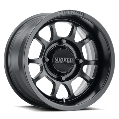 Aluminum 15x10 MR409 Bead Grip UTV Matte Black MB Method Race Wheels-3