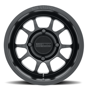 Aluminum 15x10 MR409 Bead Grip UTV Matte Black MB Method Race Wheels-5