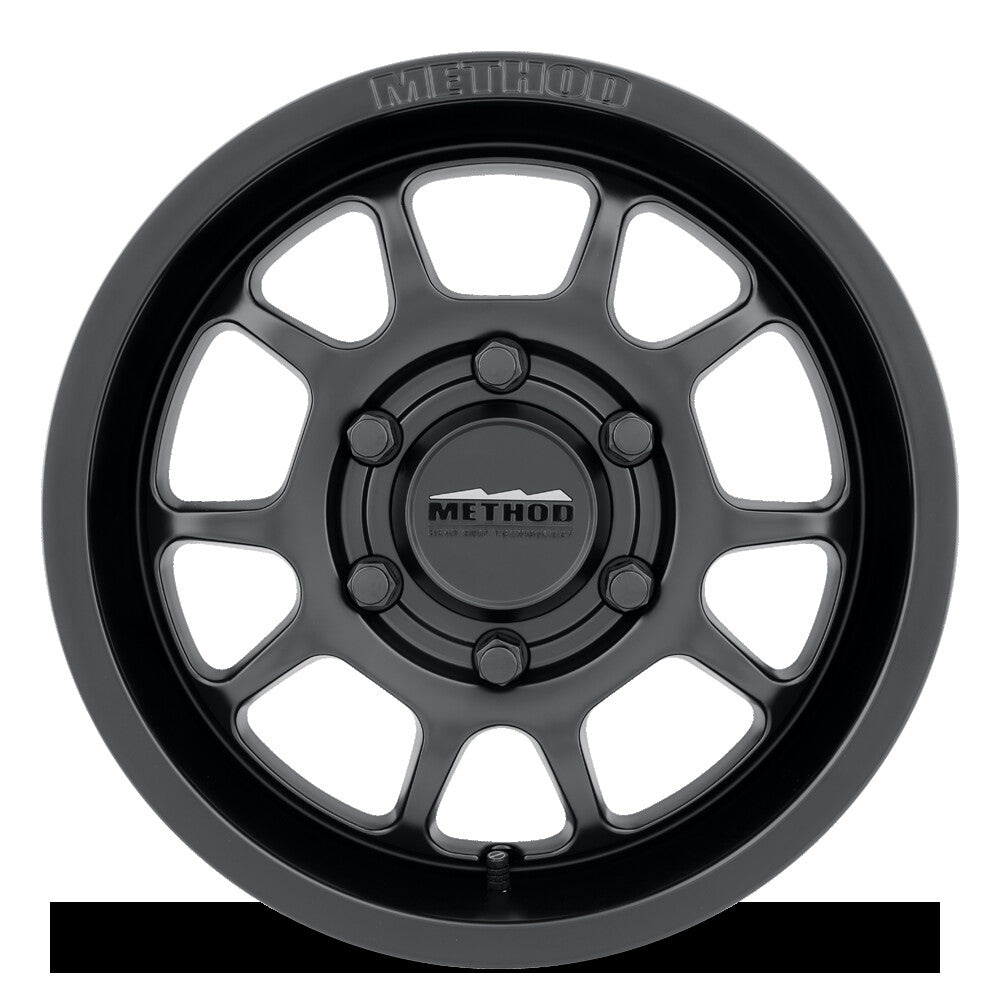 Aluminum 15x10 MR409 Bead Grip UTV Matte Black MB Method Race Wheels-6