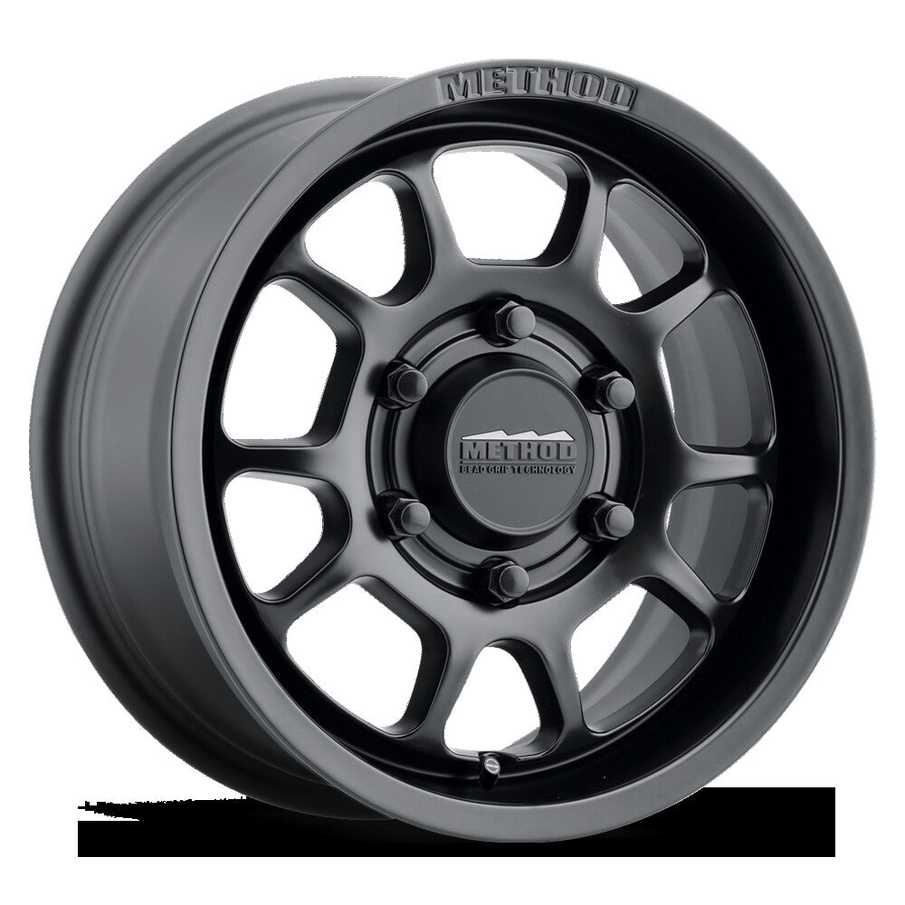 Aluminum 15x10 MR409 Bead Grip UTV Matte Black MB Method Race Wheels-7