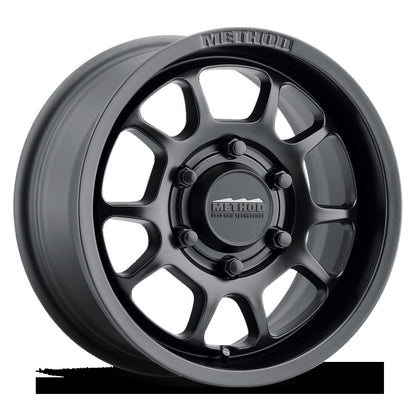 Aluminum 15x10 MR409 Bead Grip UTV Matte Black MB Method Race Wheels-7