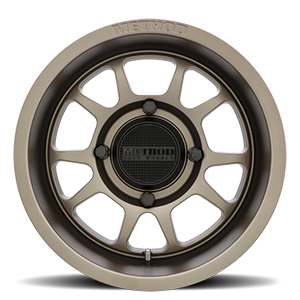 Aluminum 15x7 MR409 Bead Grip UTV Steel Grey GY Method Race Wheels-5