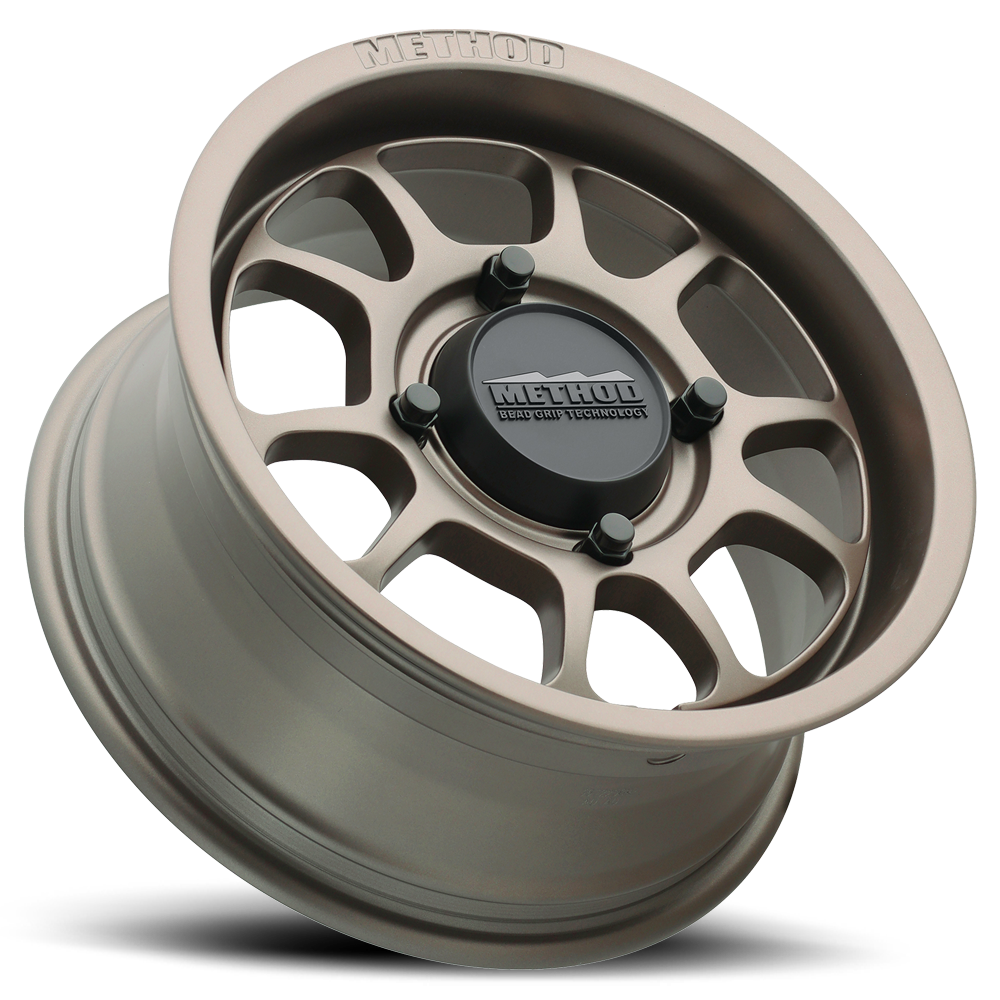 Aluminum 15x7 MR409 Bead Grip UTV Steel Grey GY Method Race Wheels-1