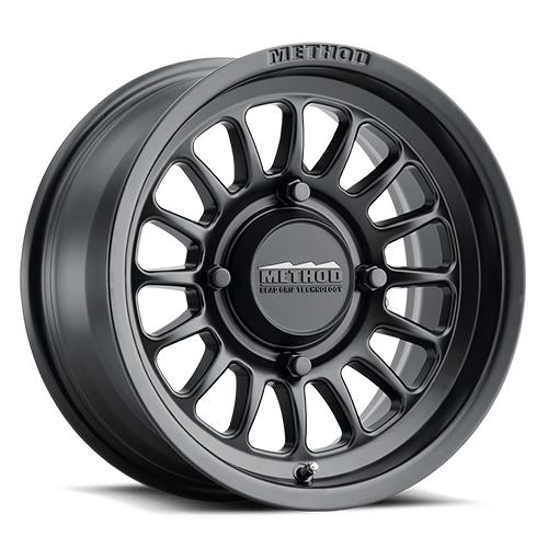 Aluminum 15x7 MR411 Bead Grip UTV Matte Black MB Method Race Wheels-9