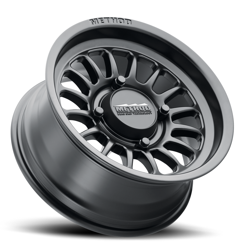 Aluminum 15x7 MR411 Bead Grip UTV Matte Black MB Method Race Wheels-10
