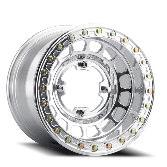 Aluminum 15x10 MR413 Beadlock UTV Polished Method Race Wheels
