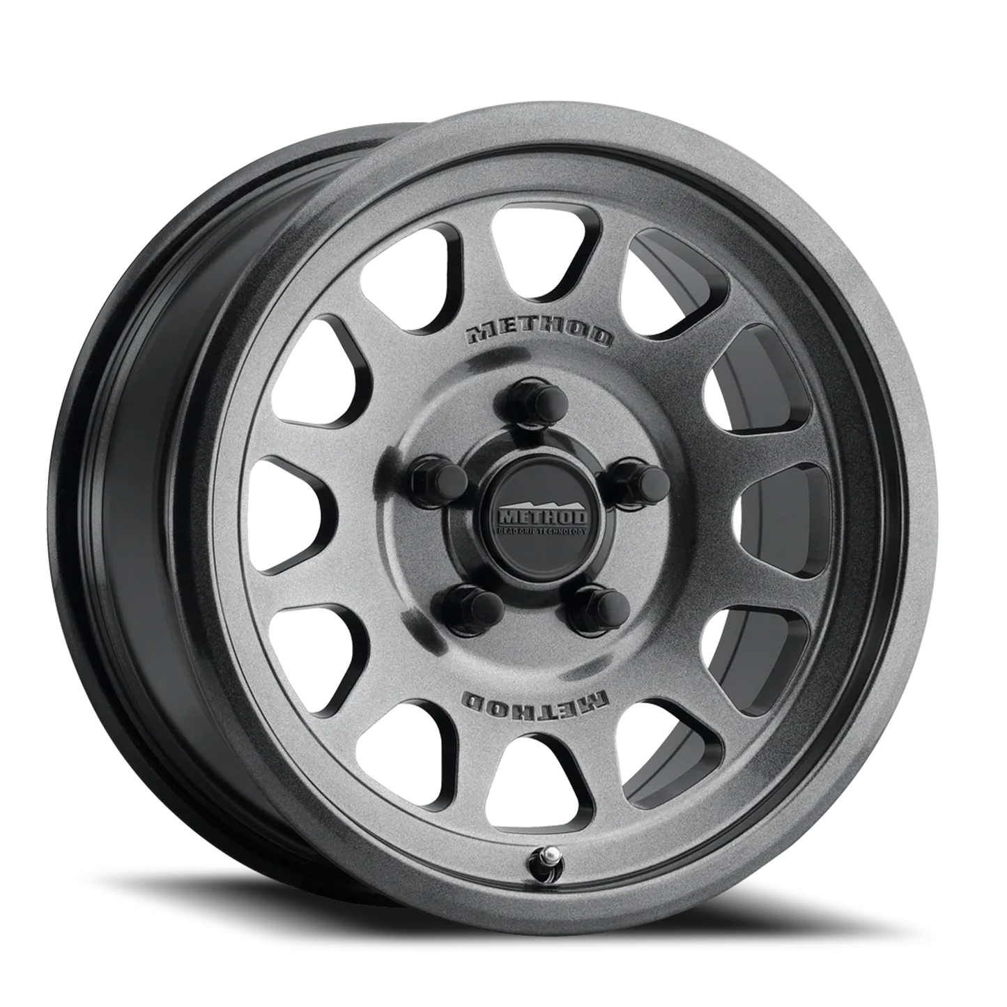Aluminum 15x10 MR414 Bead Grip UTV Graphite GY Method Race Wheels-6