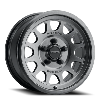 Aluminum 15x10 MR414 Bead Grip UTV Graphite GY Method Race Wheels-6