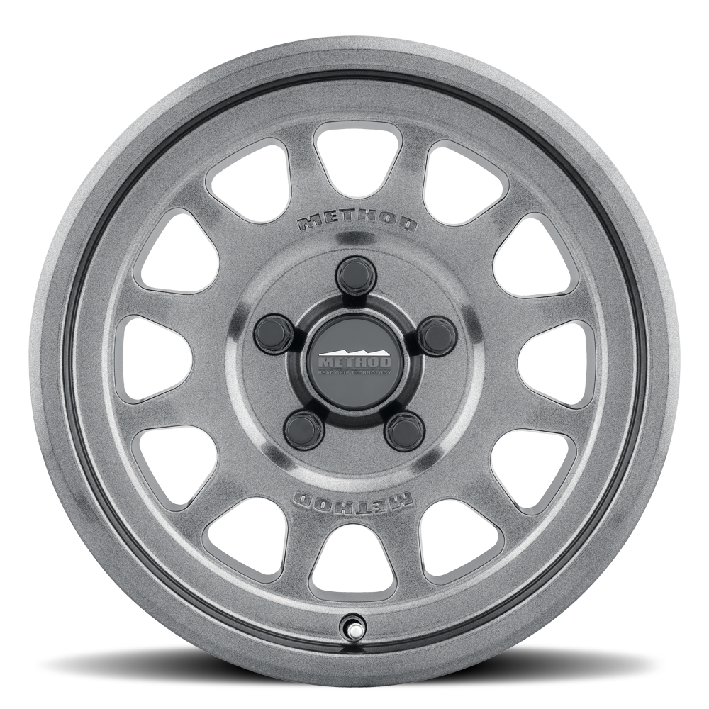 Aluminum 15x10 MR414 Bead Grip UTV Graphite GY Method Race Wheels-8