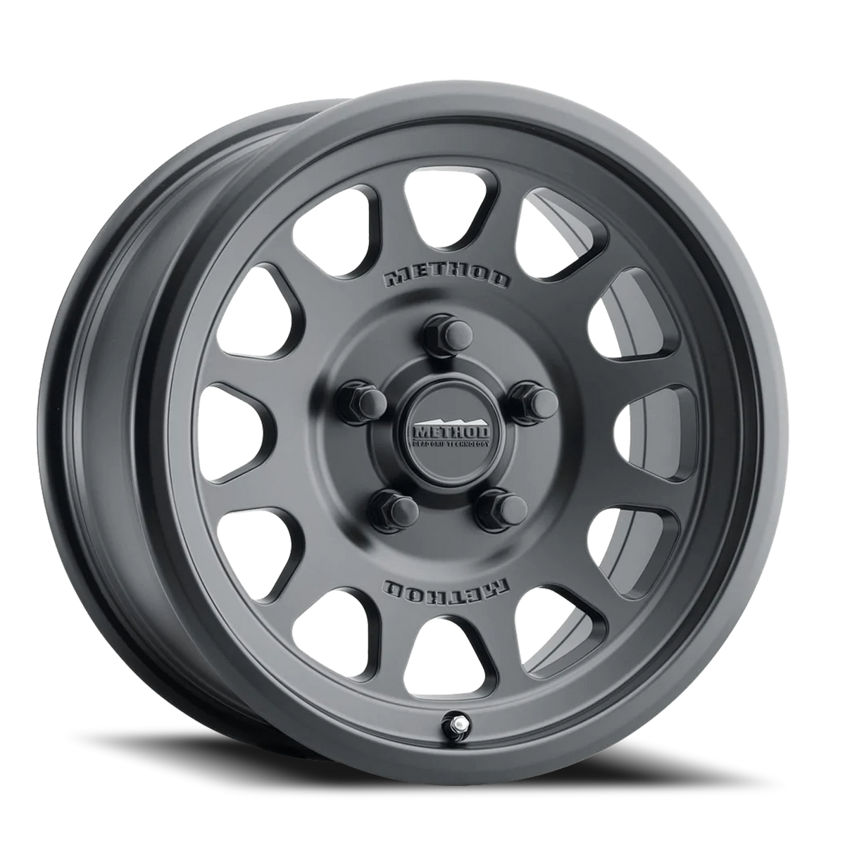 Aluminum 15x10 MR414 Bead Grip UTV Matte Black MB Method Race Wheels-6