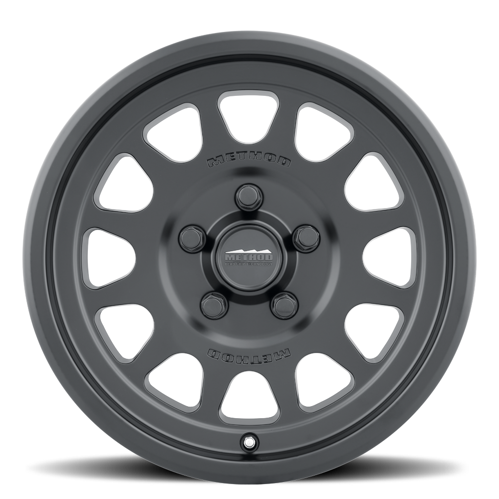 Aluminum 15x10 MR414 Bead Grip UTV Matte Black MB Method Race Wheels-8