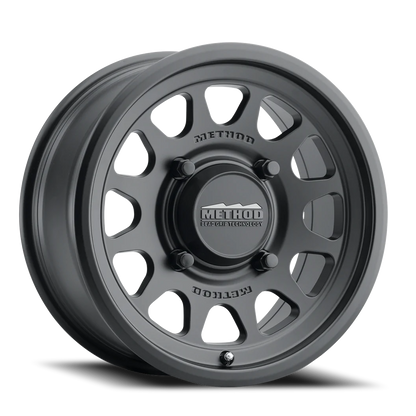 Aluminum 15x10 MR414 Bead Grip UTV Matte Black MB Method Race Wheels-3
