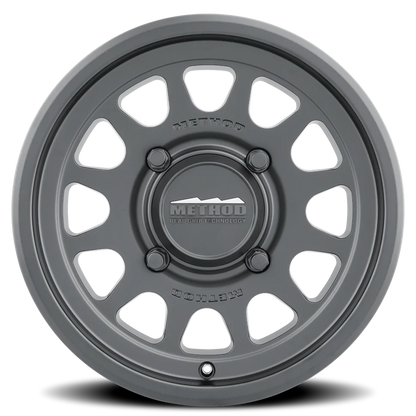 Aluminum 15x10 MR414 Bead Grip UTV Matte Black MB Method Race Wheels-5