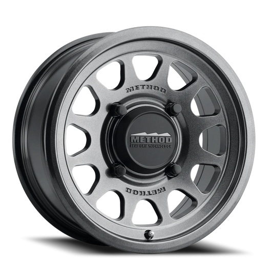 Aluminum 15x10 MR414 Bead Grip UTV Graphite GY Method Race Wheels