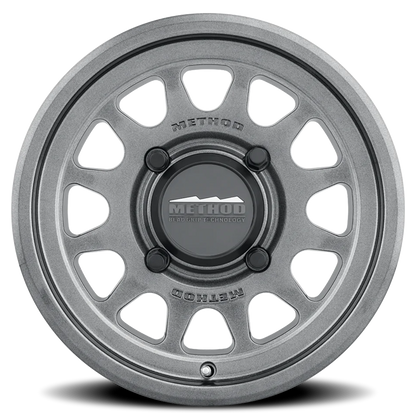 Aluminum 15x10 MR414 Bead Grip UTV Graphite GY Method Race Wheels-2