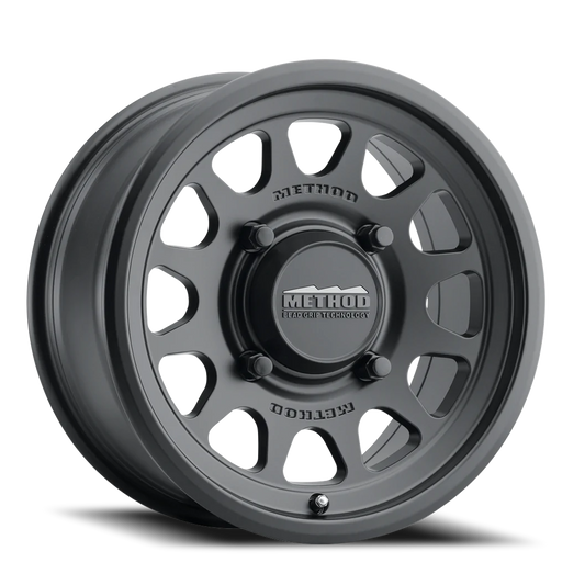 Aluminum 15x10 MR414 Bead Grip UTV Matte Black MB Method Race Wheels
