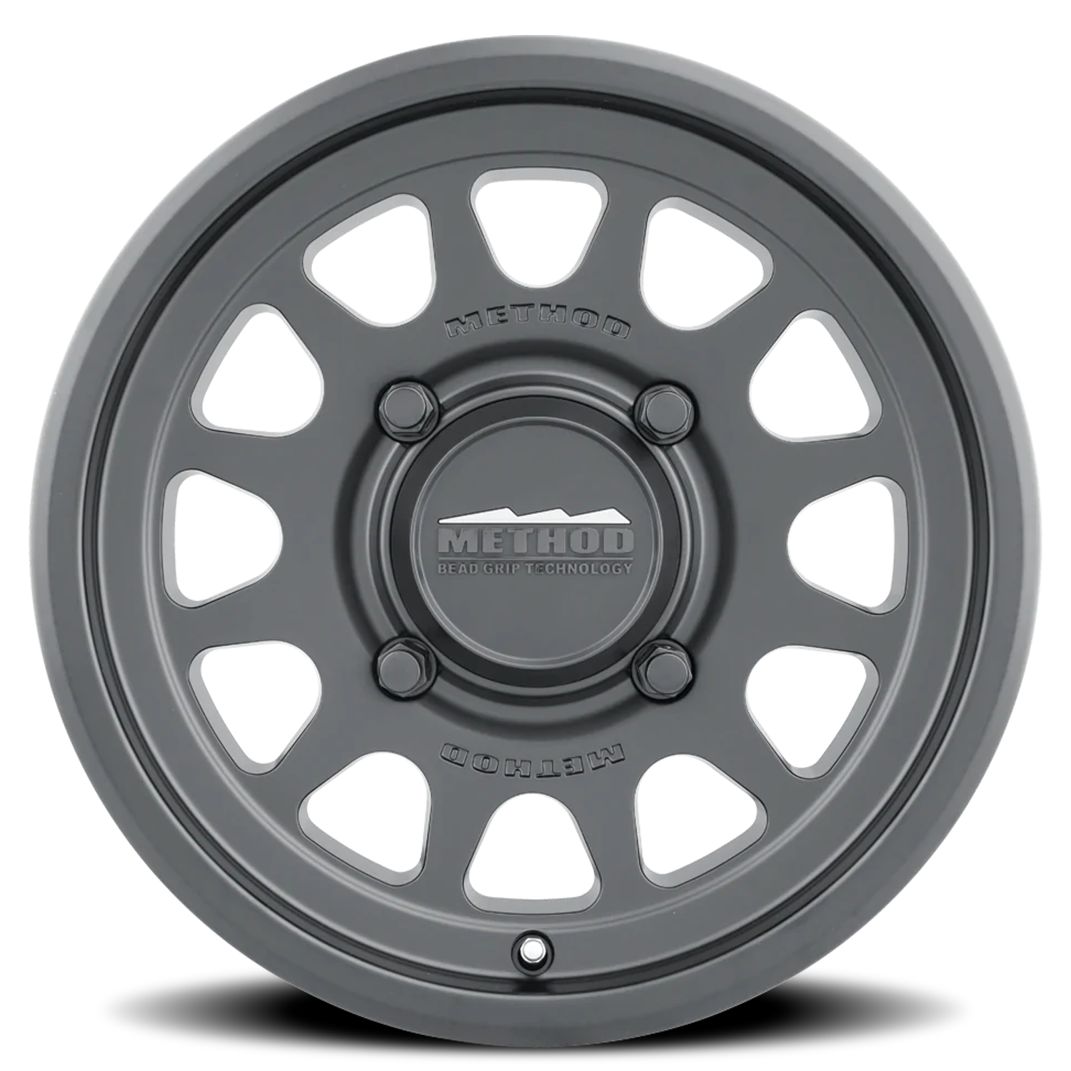 Aluminum 15x10 MR414 Bead Grip UTV Matte Black MB Method Race Wheels-2