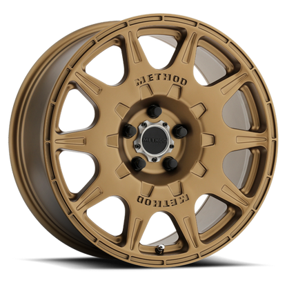 Aluminum 17x8 Rally MR502 Bronze BRZ Method Race Wheels