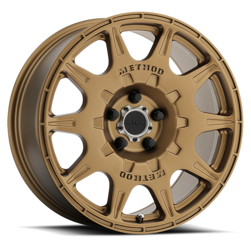 Aluminum 17x8 Rally MR502 Bronze BRZ Method Race Wheels