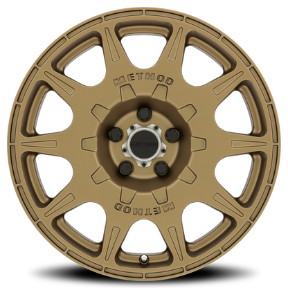 Aluminum 17x8 Rally MR502 Bronze BRZ Method Race Wheels-1