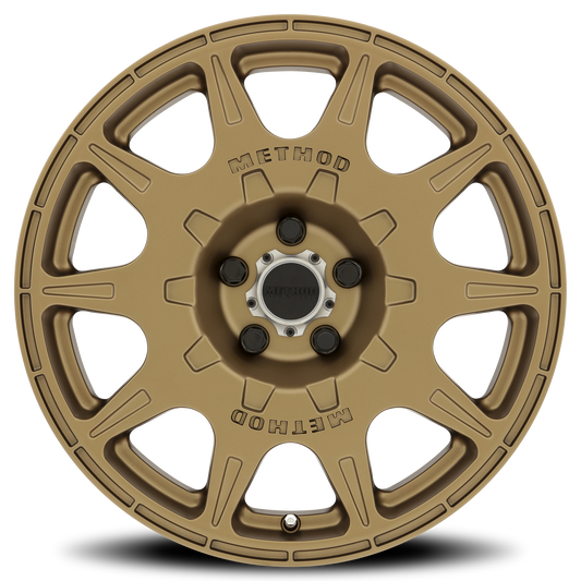 Aluminum 17x8 Rally MR502 Bronze BRZ Method Race Wheels-1