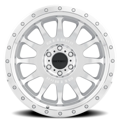 Aluminum 20x10 NV MR605 Machined Silver SL Clear Coat Method Race Wheels-20
