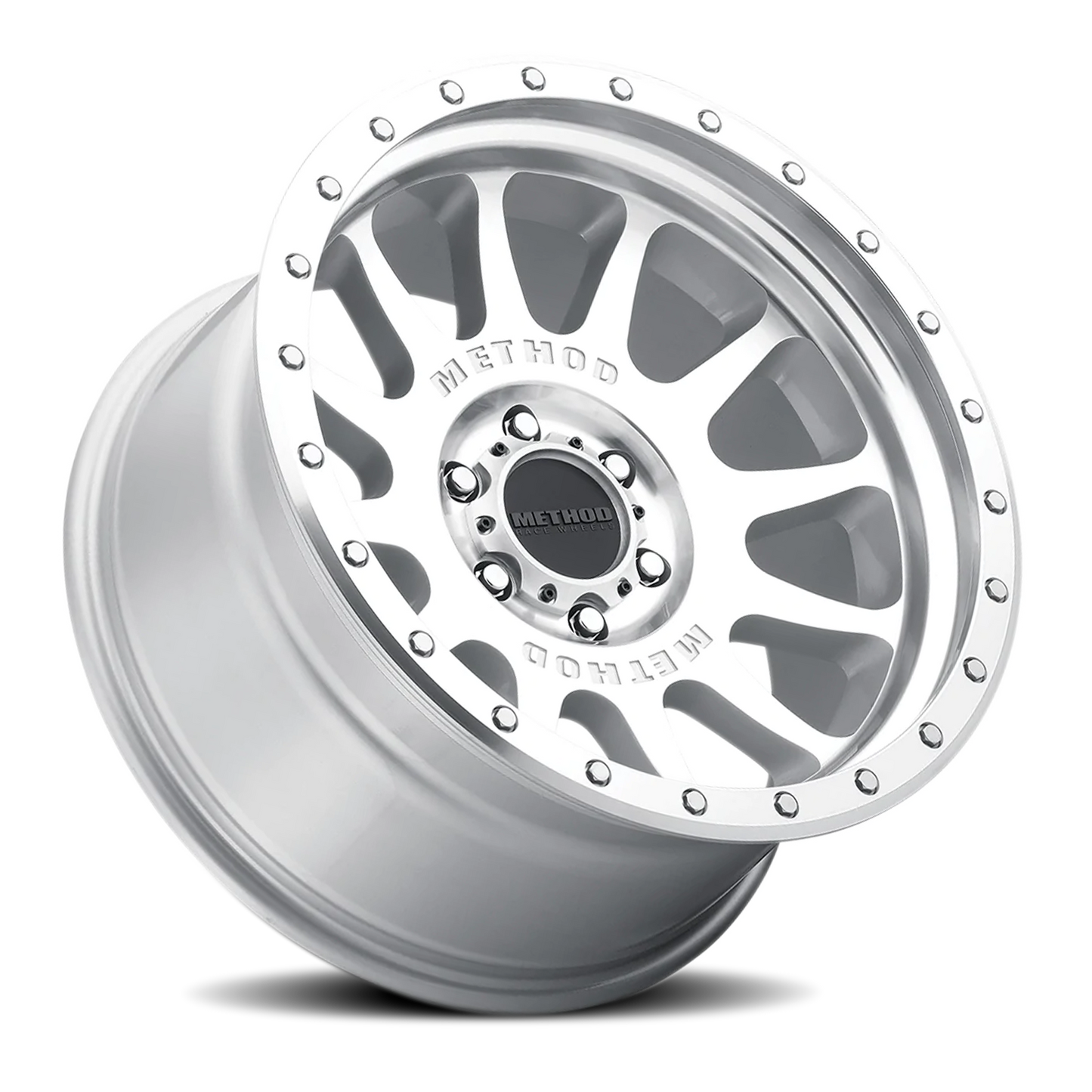 Aluminum 20x10 NV MR605 Machined Silver SL Clear Coat Method Race Wheels-16