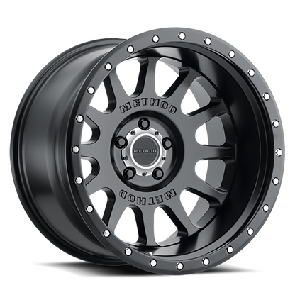 Aluminum 20x10 NV MR605 Matte Black MB Method Race Wheels-8